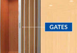 elevator safety gates