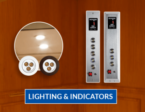 lighting & indicators in elevator