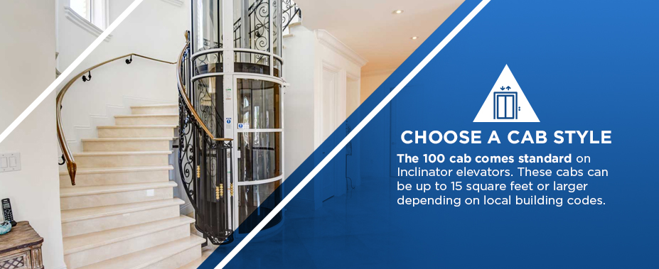 choose a cab style for your home elevator
