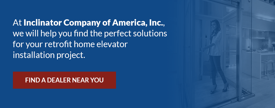 find a dealer to retrofit your home elevator